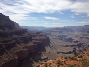 view from the South Kaibab Trail