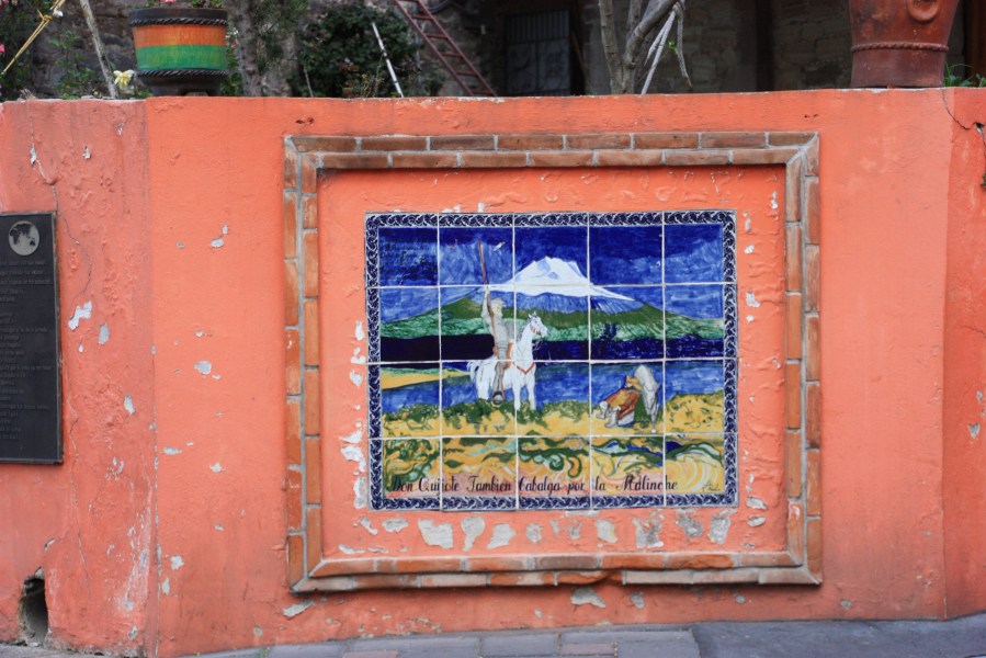 Tile near another church