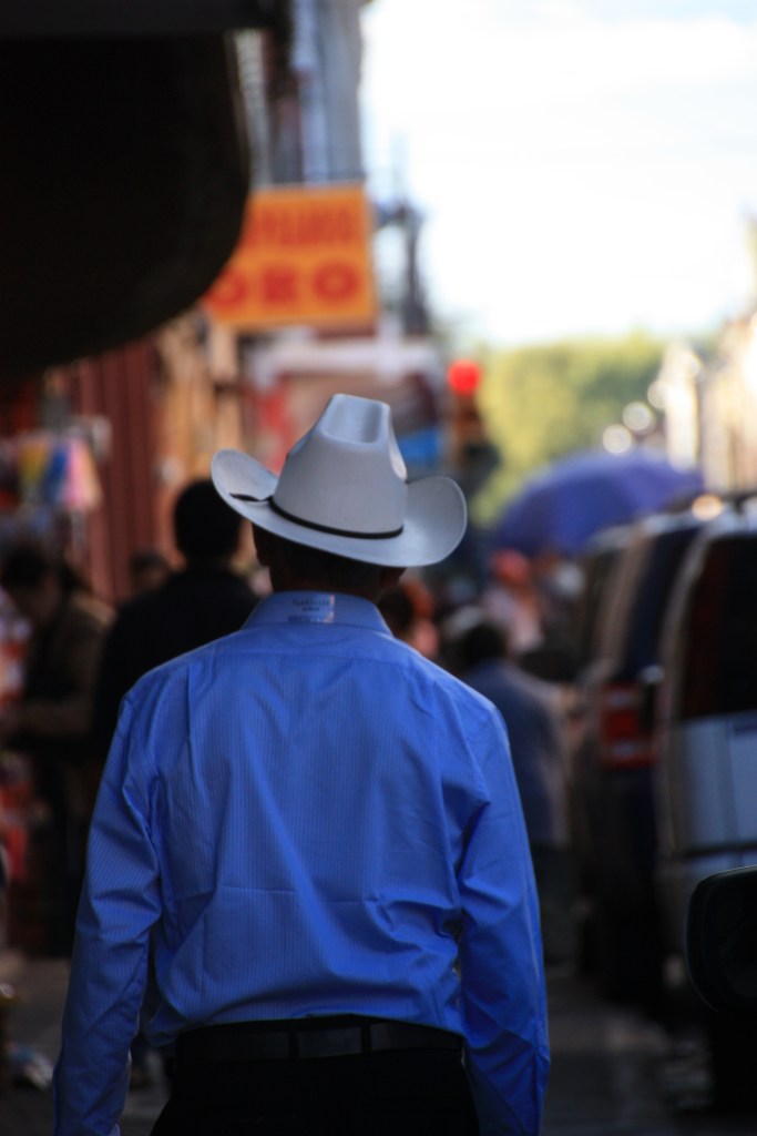 I saw more cowboy hats than I usually see in Texas