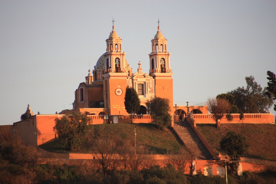 the church on the pyramid hill