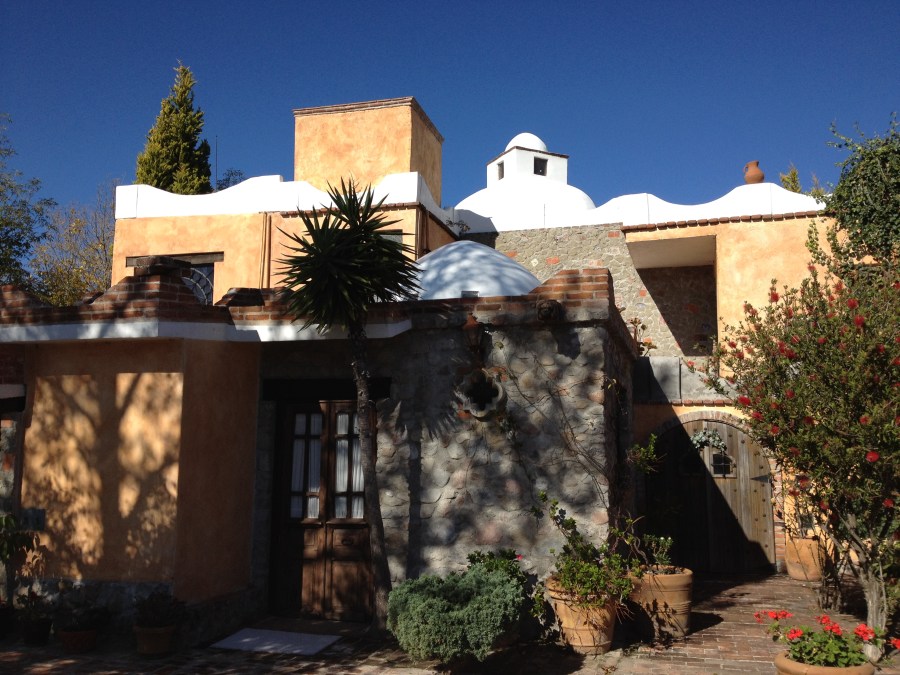 Our room (in front) and the rest of the house (behind)