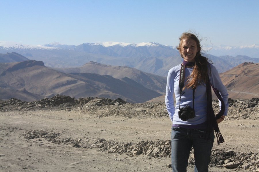 Standing at 17,500 feet